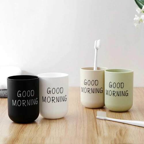 Nordic Style Bathroom Washing Cup Portable Toothpaste