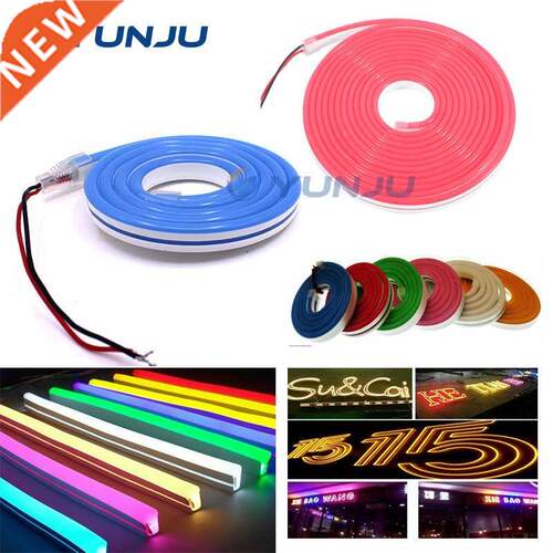 DC12V SMD285 Flexible LED Strip Waterproof Neon Ribbon Ligh