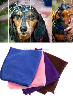 30*30cm Pet Towel Bathing Microfiber Soft Wipes Quick