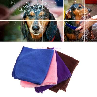 30*30cm Pet Towel Bathing Microfiber Soft Wipes Quick