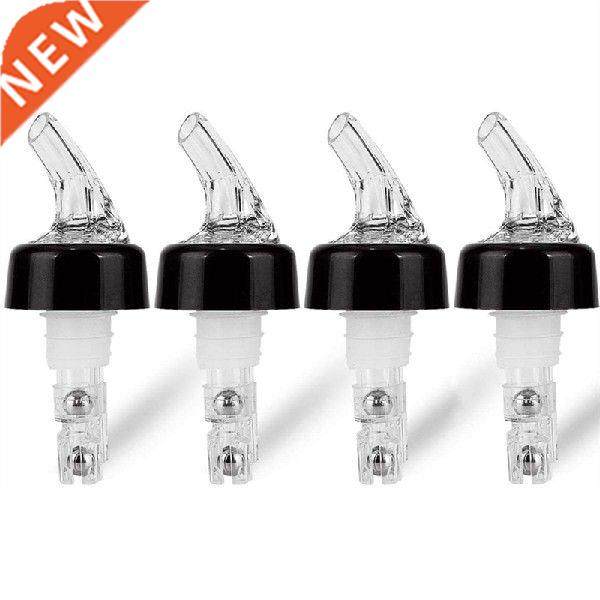4 Pcs 1Oz Automatic Measured Bottle Pourer - Spirit Measure