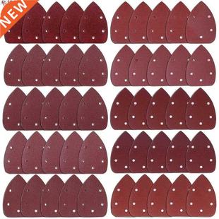 50 Pieces Mouse Detail Sander Sandpaper Sanding Paper Hook a