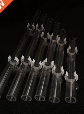 1Pcs Acrylic Aquarium Feeder Tube Dish Transparent Fish
