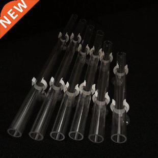 1Pcs Acrylic Aquarium Feeder Tube Dish Transparent Fish