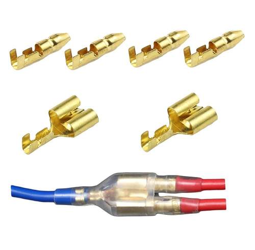 10/20/50sets 4.0 bullet terminal car electrical wire connect