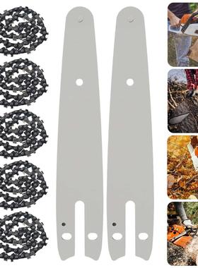 6 Inch Chainsaw Chain And Guide Plate Set Mini Chainsaw Repl