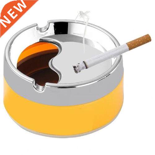 Portable Ashtrays Ash Storage Tray Rotatable Lid