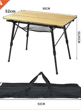 Mesa plegable para acampar al aire libre, muebles de escrito
