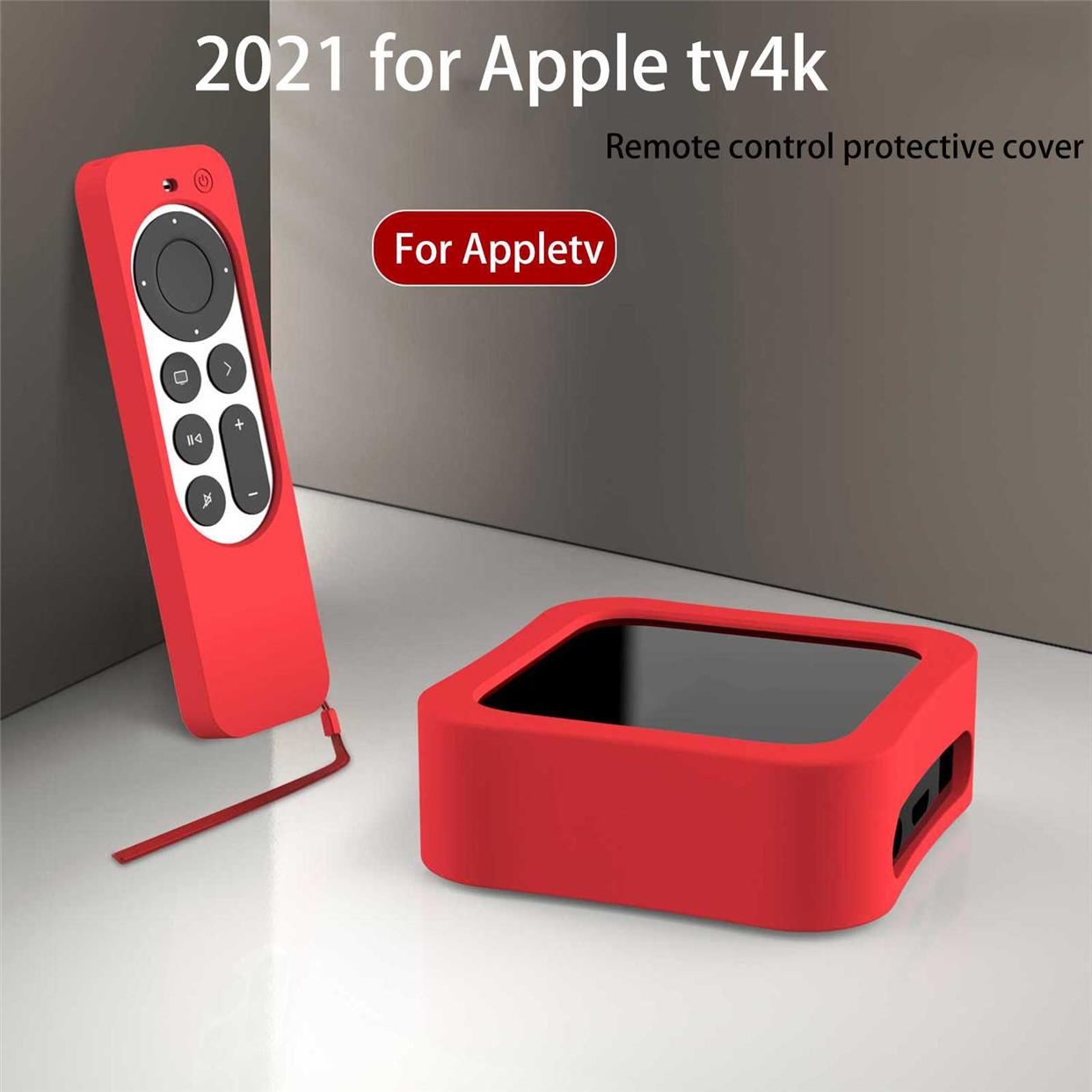 Silicone Remote Case For Apple TV Siri Remote 4K 2021 Remote图片