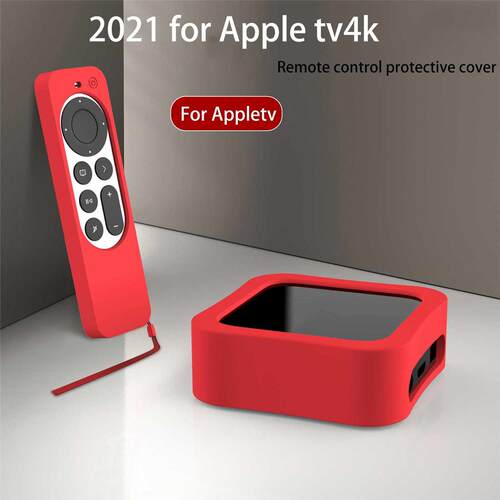 Silicone Remote Case For Apple TV Siri Remote 4K 2021 Remote