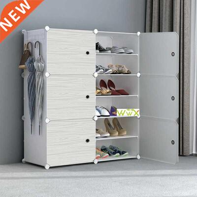 Shoe Cabinet Modular Home DIY Storage Organizer Bedroom