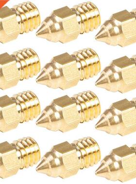 Original Creality 12pcs Extruder Brass Nozzle MK Thread Prin
