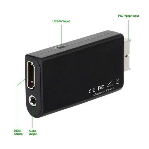 Portable for PS2 To HDMI-compatible Audio Video Converter Ad