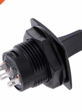 R13-402 3Pin 2 Position ON-OFF-ON Maintained Round Toggle Sw