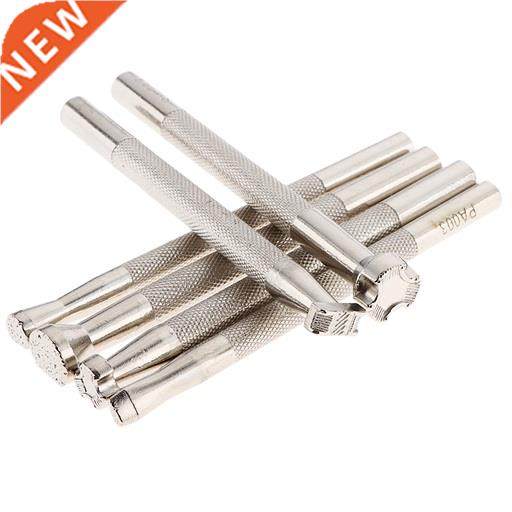 6Pcs Leather Craft Tool Punch Stitching Stamp Leather