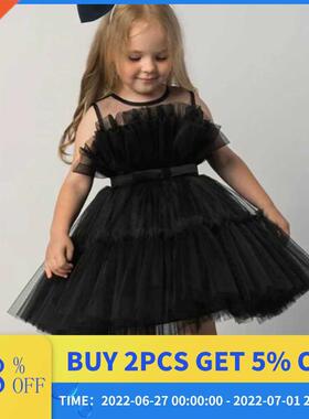 Flower Girls Dress 2022 Elegant Princess Dress Infant Ball G