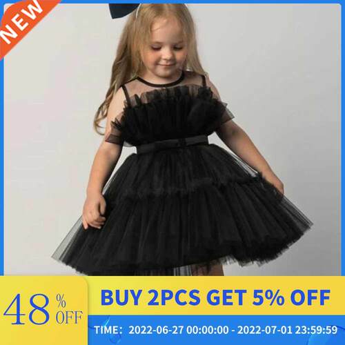 Flower Girls Dress 2022 Elegant Princess Dress Infant Ball G
