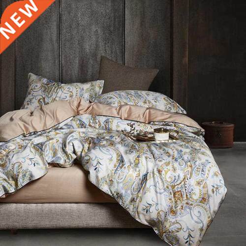 29Color 4/6Pcs Luxury Egyptian Cotton Bedding Set Queen King