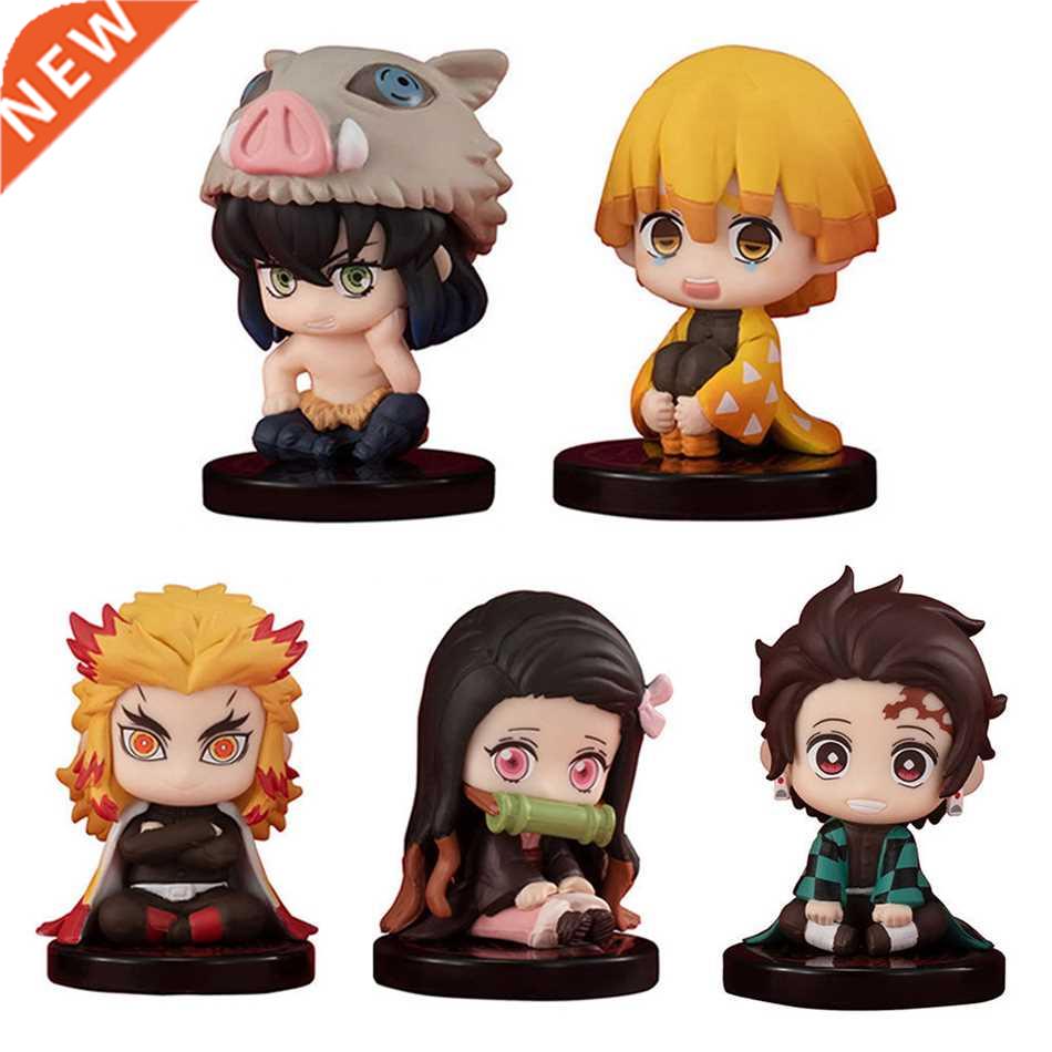 5 Style/Set Q Version Demon Slayer Sitting Ghost Doll Tanjir