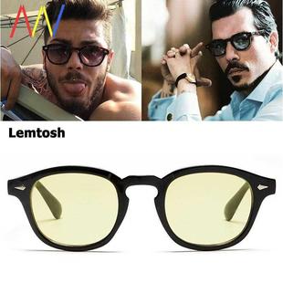 For Round Polarized UV400 Driving Men Sunglasses Sun-Glasses
