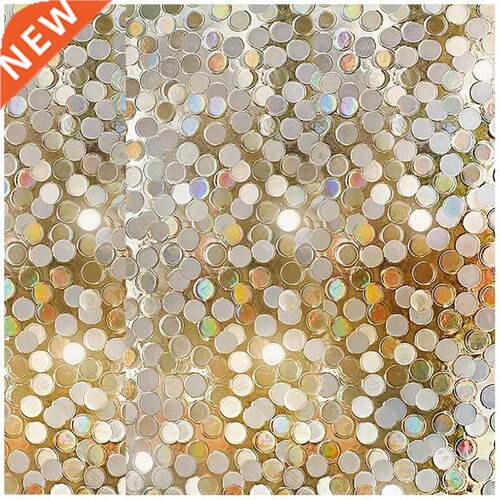 3D Decorative Glass Window Film Rainow Effect Removale