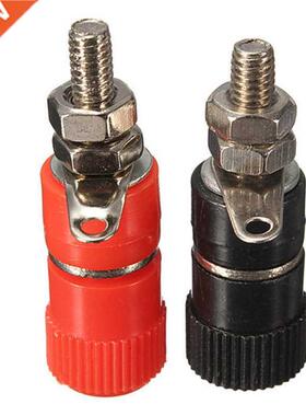 10PCS Terminal Banana Socket Jack Plug Connectors Red 4mm