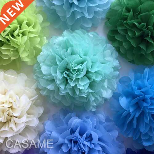 5pcs wholesale Tissue Paper Pompom Garland Rustic Weeding De