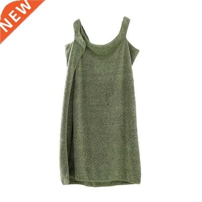 Bathroom Women Bamboo Fiber Bath Towels for adults Wearable