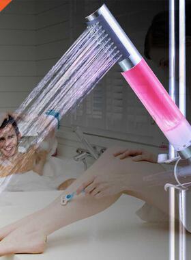 7 Color LED Shower Head LED Rainfall Changing Shower Head p