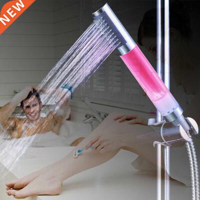 7 Color LED Shower Head LED Rainfall Changing Shower Head p