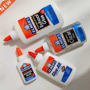 Elmers Elmer's Liquid School Glue White Washable Glue Clear