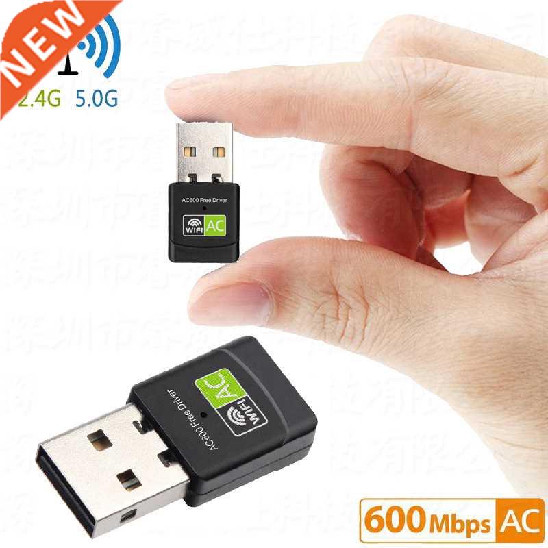 Dual Frequency Drive-free Wireless Network Card 600Mbps Mini