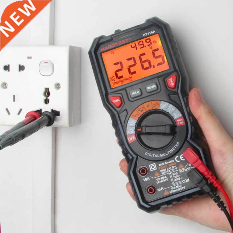 ht118a tester digital multimeter 6000 counts voltage current
