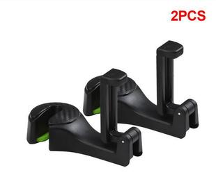 1PC 2PC Car Headrest Hook with Phone Holder Seat Back Hanger
