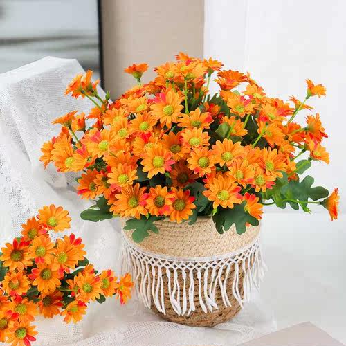 Artificial Flowers Plants 31cm Sun Flower Colorful Small