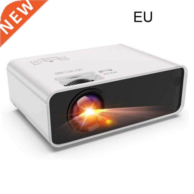 Mini Projector Portable Small Projector Support 1080P 4D Key
