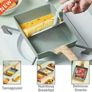 Non-Stick Flat Egg Pancake Small Frying Pan Quick Breakfast