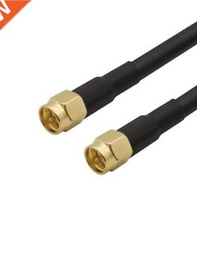 1Pcs Low Loss LMR195 SMA Male Plug to SMA Male Plug Connecto