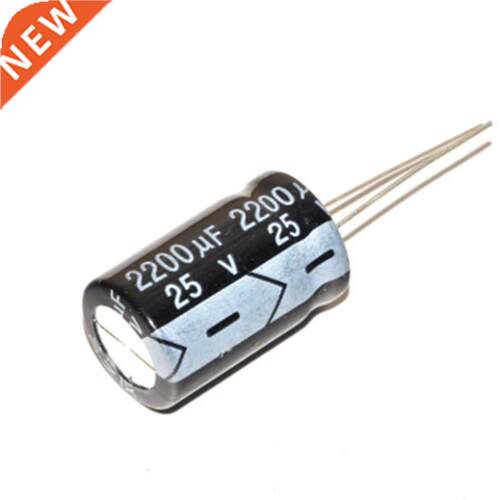 10pcs 2200UF 25V 1*21 2200UF25V 1*21mm Electrolytic capaci