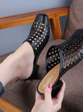 2022 Beach Shoes Slippers,Soft Women Sandals,Hollow Out Summ