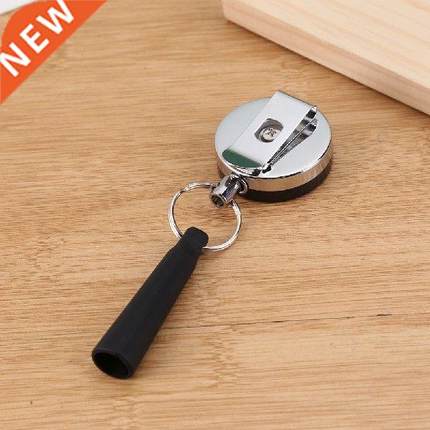 1pcs Camping Duty Retractable Pen Pull Holder Reel
