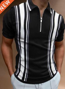 2021 New Men Polo Shrts Summer Hgh Qualty Casual Fashon
