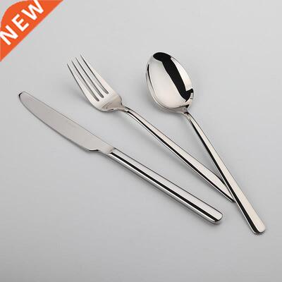 Dinnerware Set 24 Pieces Cutlery Set Stainless Steel Wester