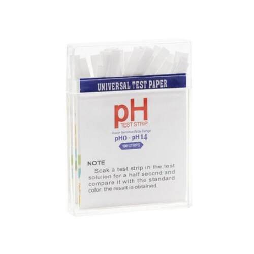 100pcs/box PH Test Strips 0-14 Scale Premium Litmus Tester P