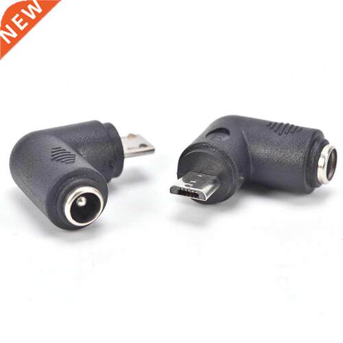 2PCS Direct DC 5.5 x 2.1mm Female To Micro USB 5 Pin Male R