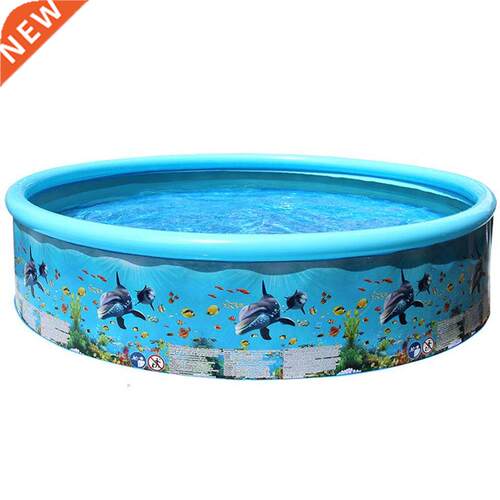 Foldable Swimming Pool Round Paddling Pool Summer Outdoor
