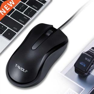 V12 USB Wired Mouse LED Colorful Breathing 1200DPI Optical C
