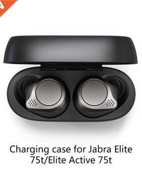 Charging Case Box for Jabra Elite 75t/Elite Active 75t Blue