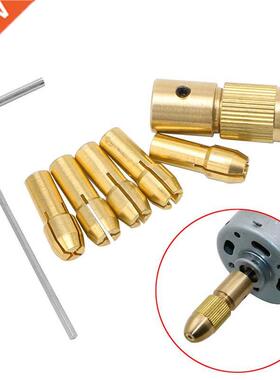 7pcs/lot 0.5-mm Small Electric Drill Bit Collet Clamp