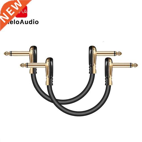 2 Pck Electricl Guitr Bss Cble Flt Ptch Cble for Mu